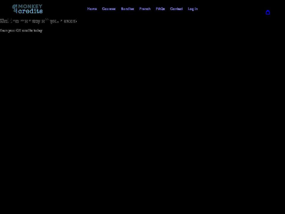 Go Bananas Shopify theme site example monkeycredits.ca