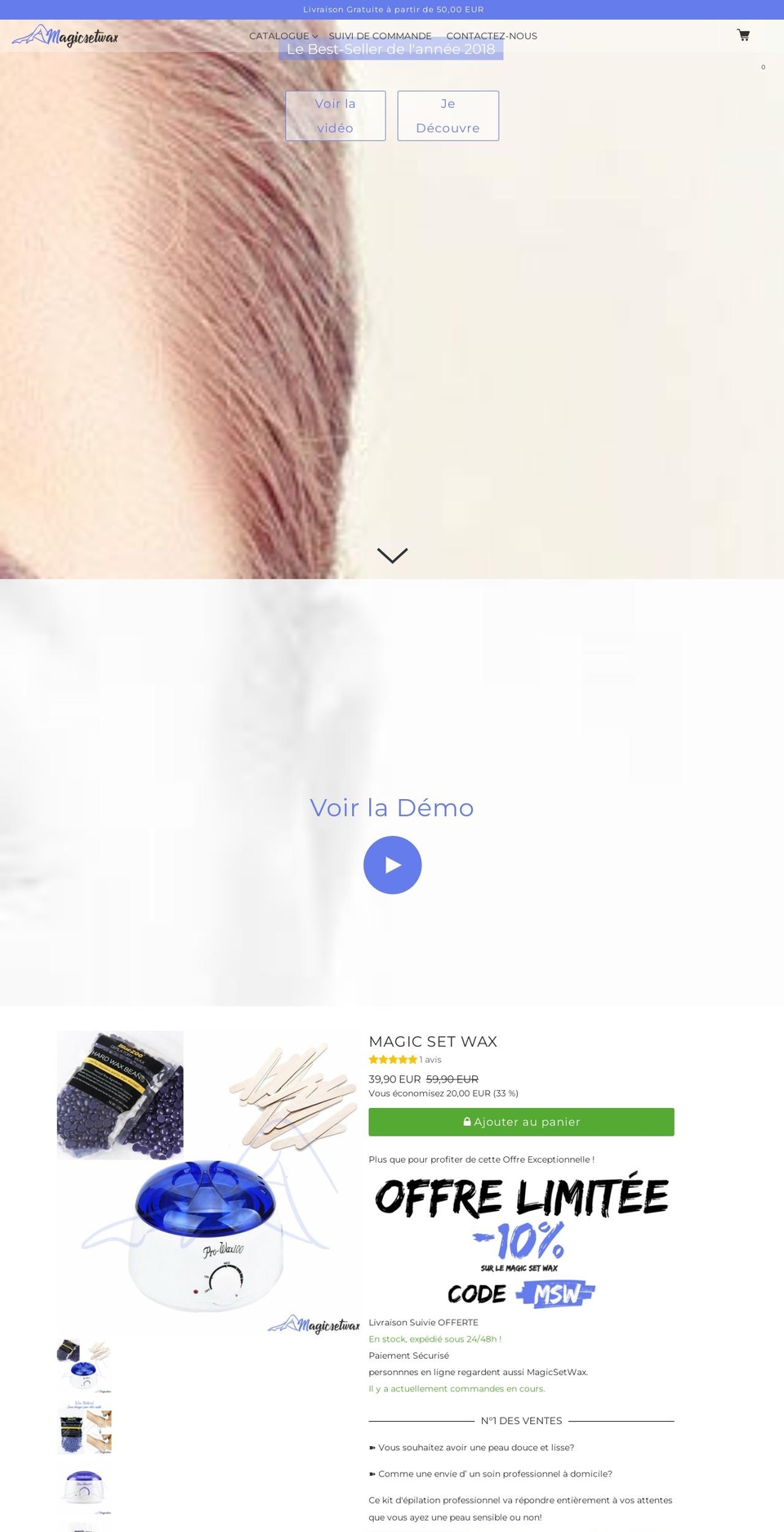 mono-produit-1.myshopify.com shopify website screenshot
