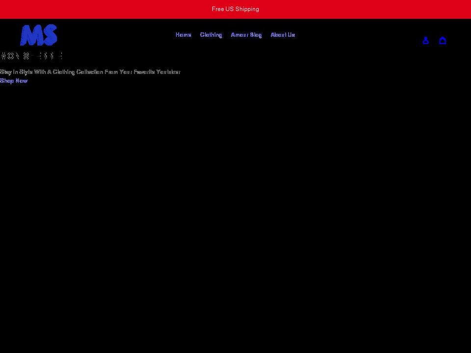monsherrie.com shopify website screenshot