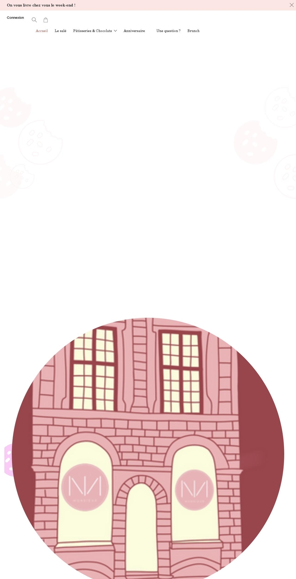 monsieurmpatisserie.com shopify website screenshot