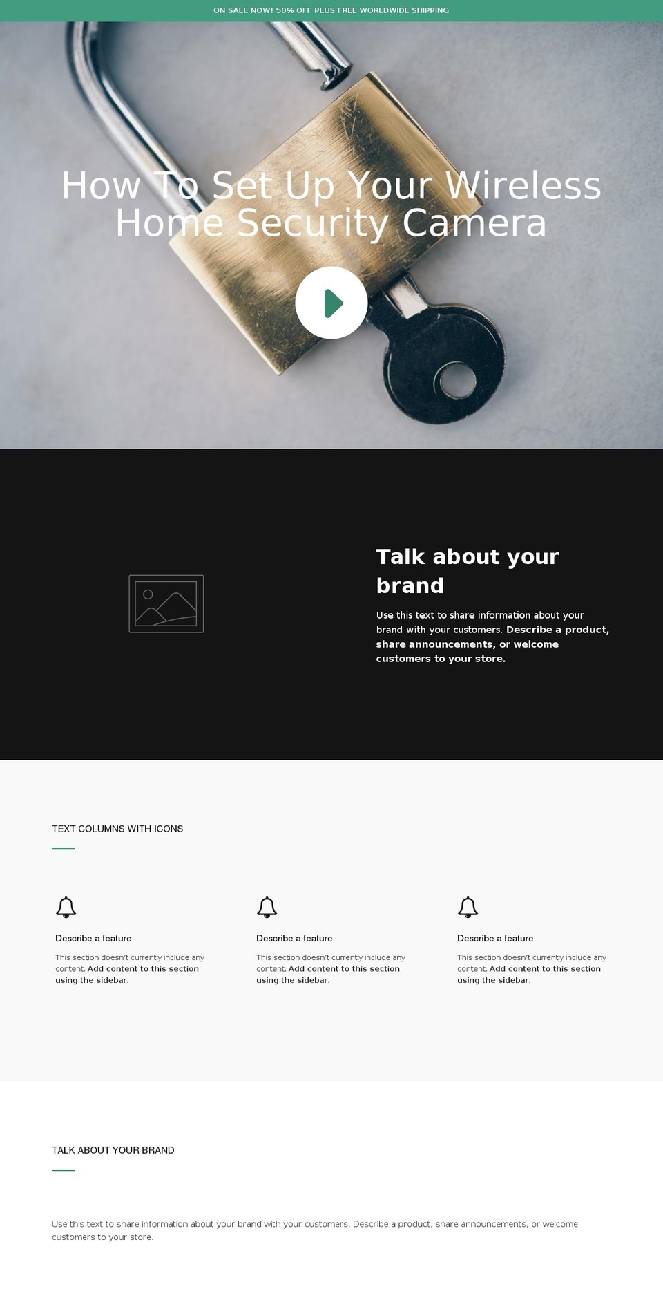 monstagear.com — Shopify storefront screenshot