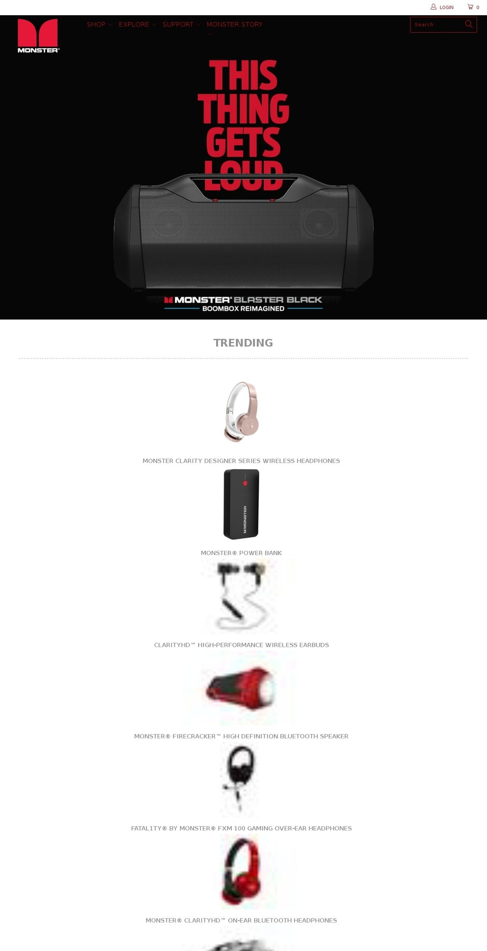 Checkout Upgrade [July 16] Shopify theme site example monster-hdmi-cable.com