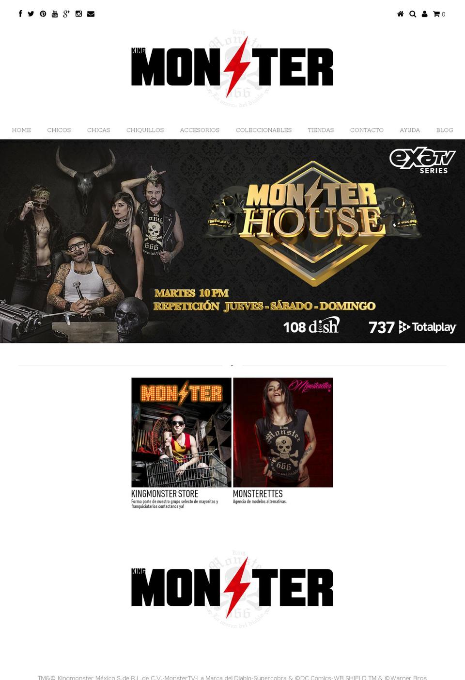 monster666.com shopify website screenshot