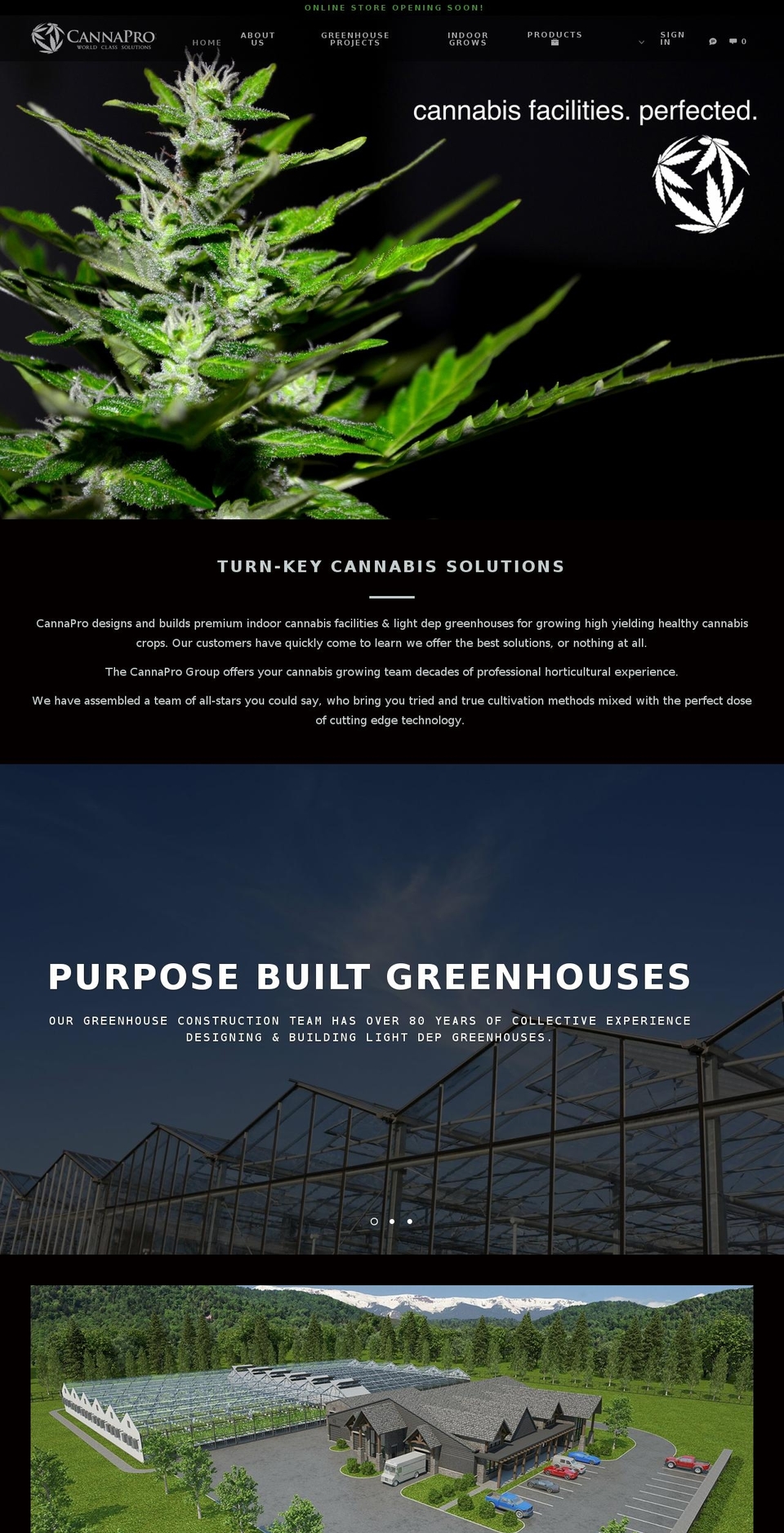 monstergrows.com — Shopify storefront screenshot