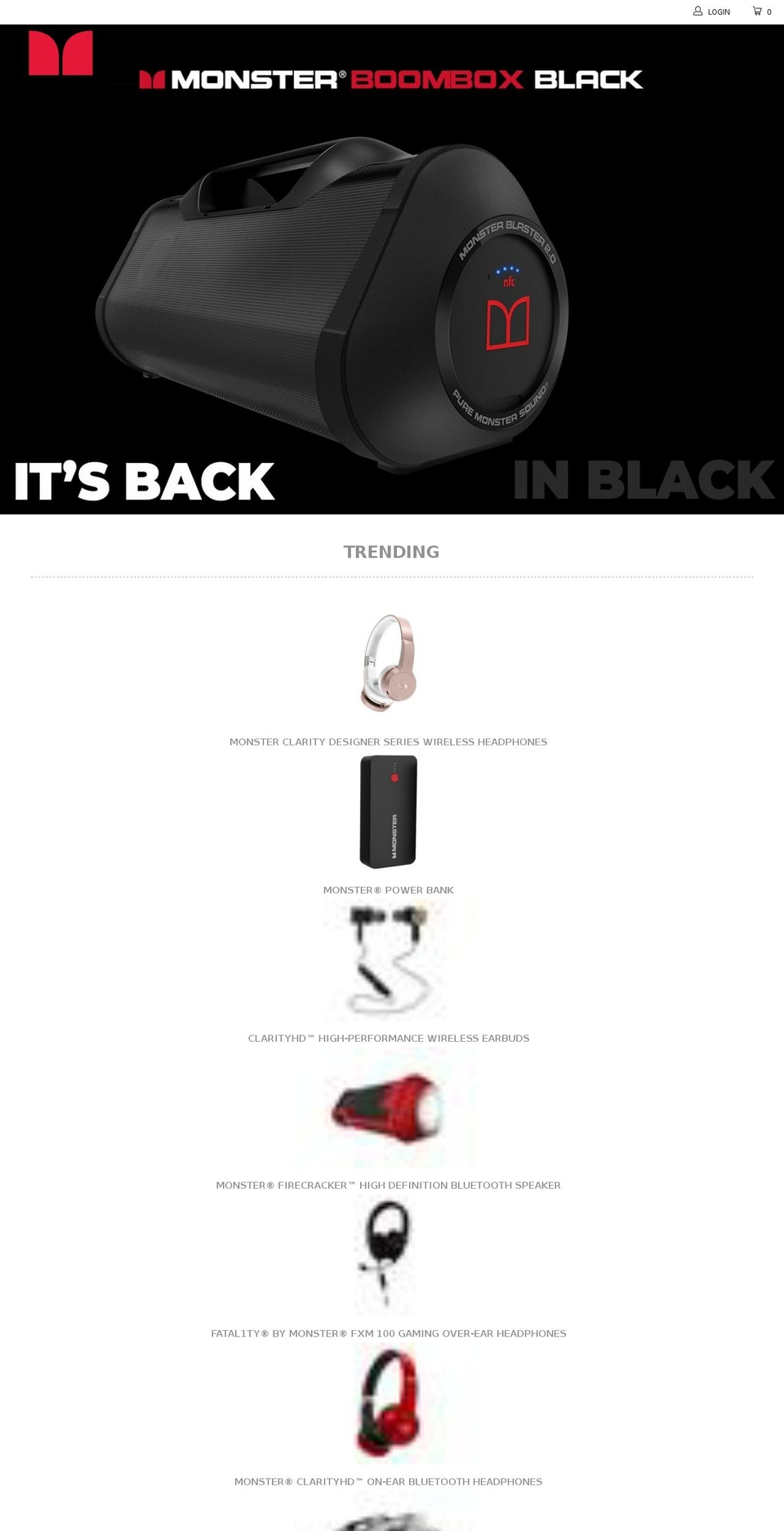 Checkout Upgrade [July 16] Shopify theme site example monsterproducts.com