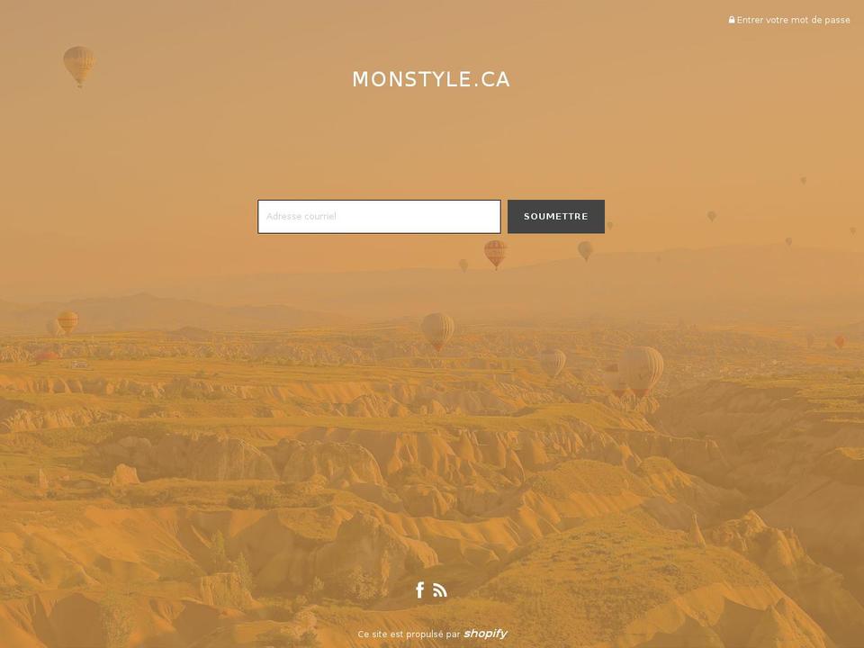 monstyle.ca shopify website screenshot