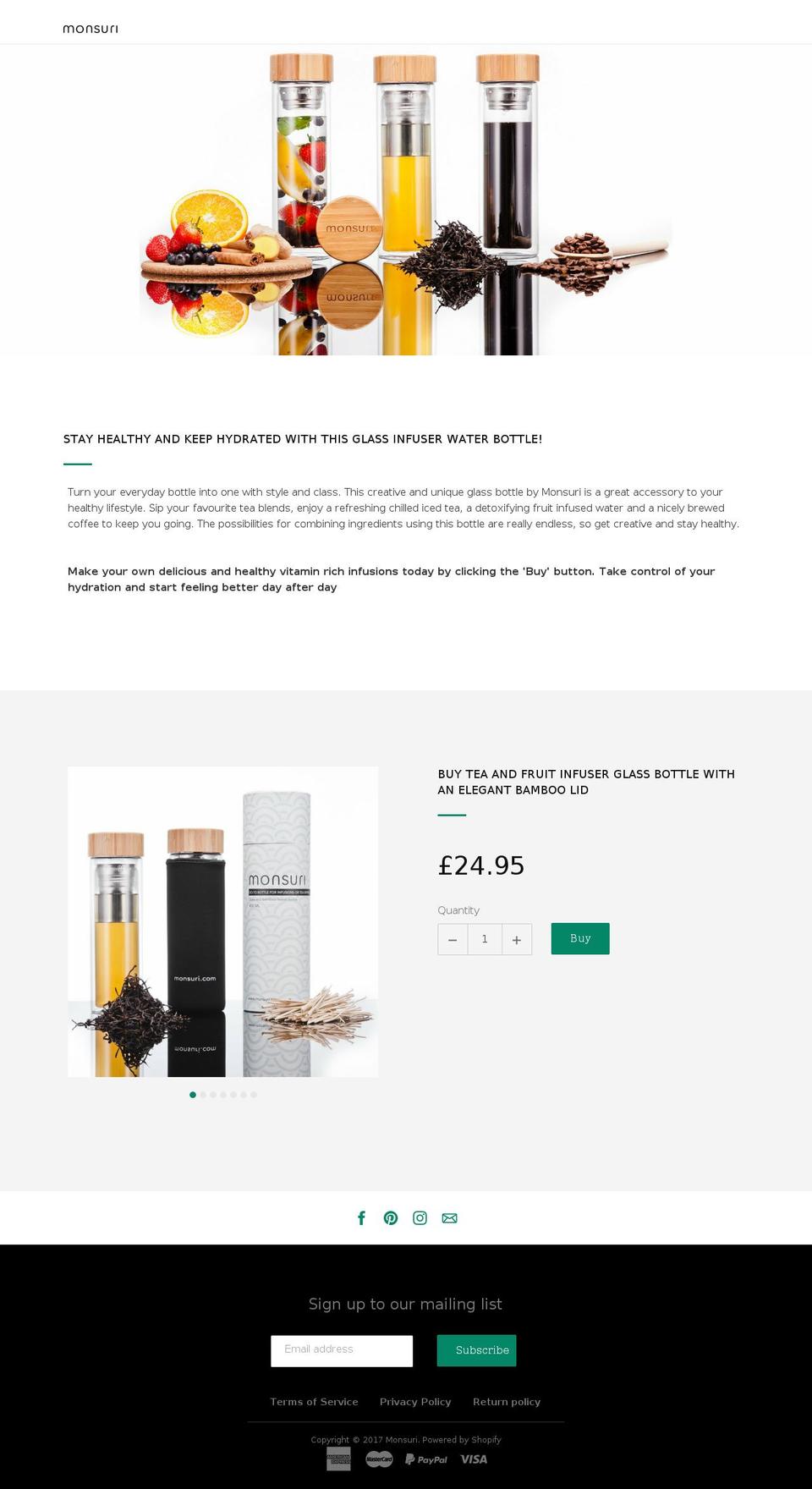monsuri.com shopify website screenshot