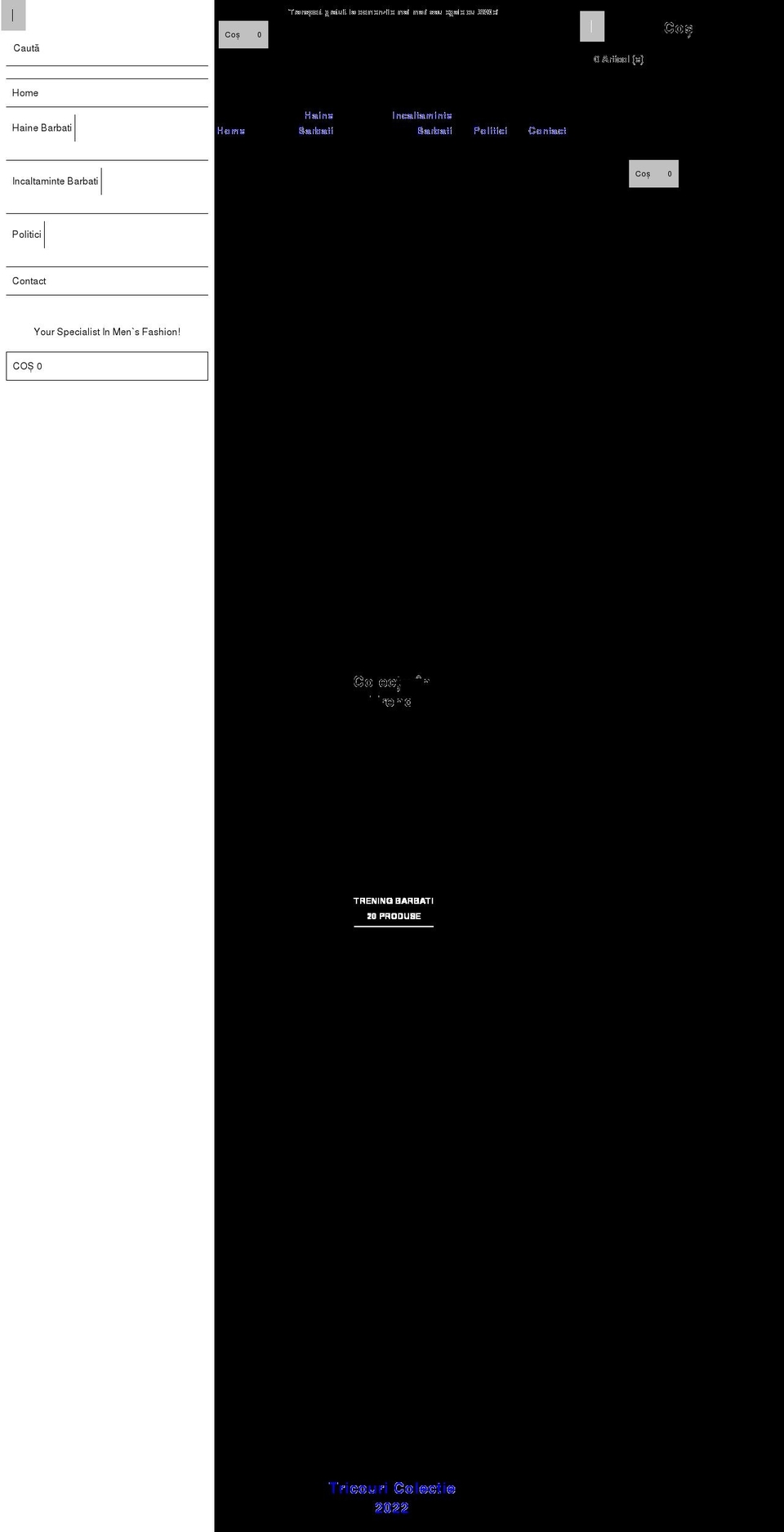 montana-collezioni.com — Shopify storefront screenshot