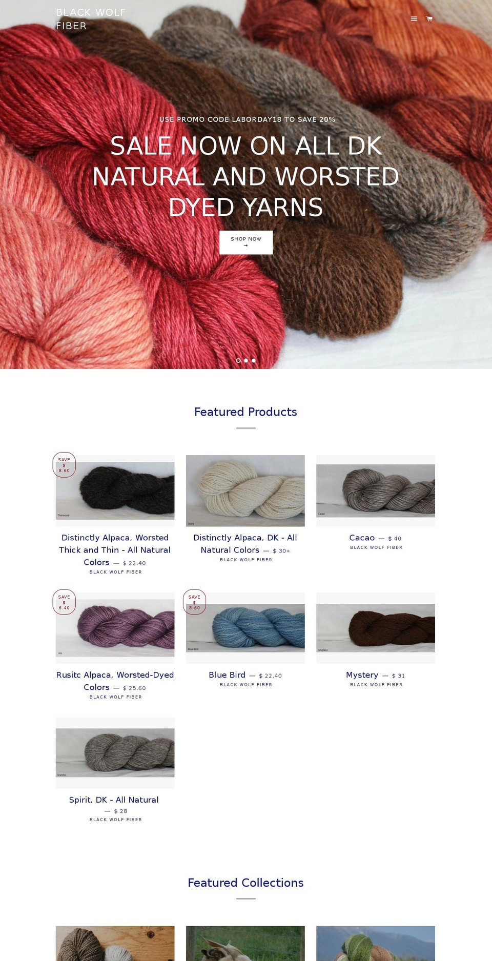 montanafiberworks.com — Shopify storefront screenshot