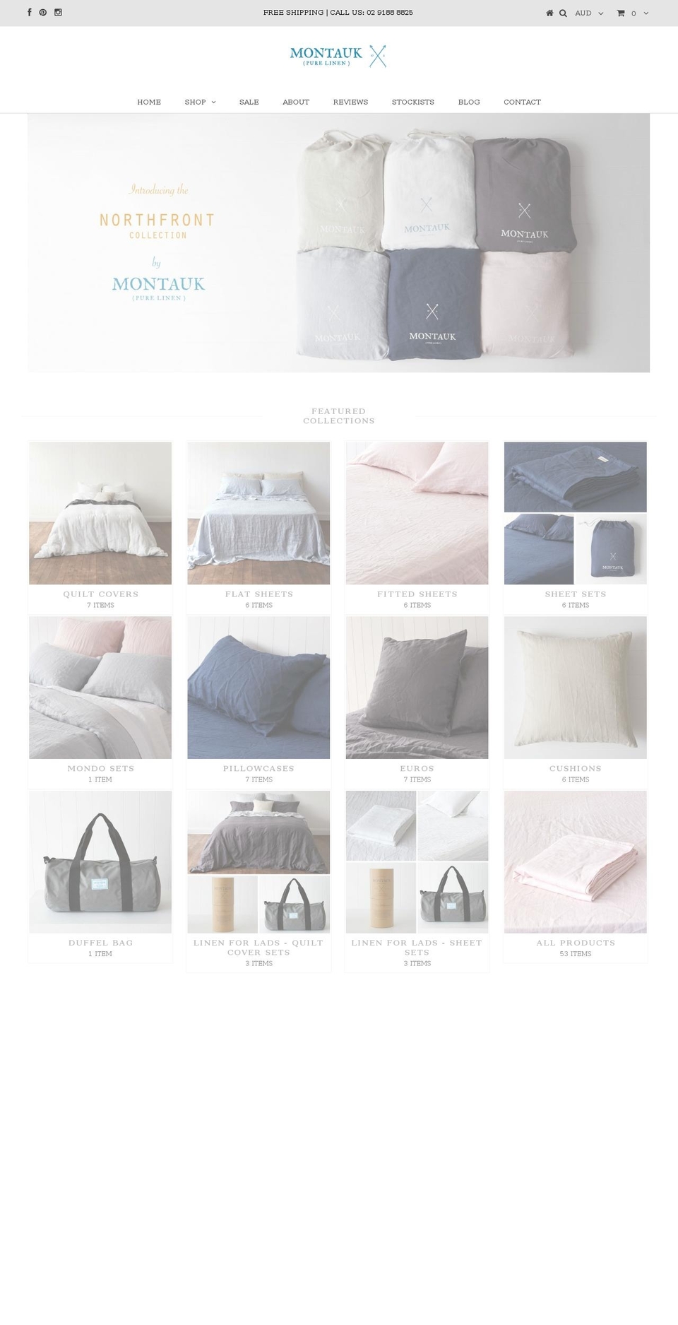 montaukstyle.com shopify website screenshot