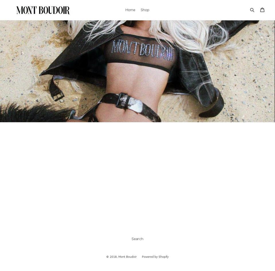 montboudoir.com shopify website screenshot