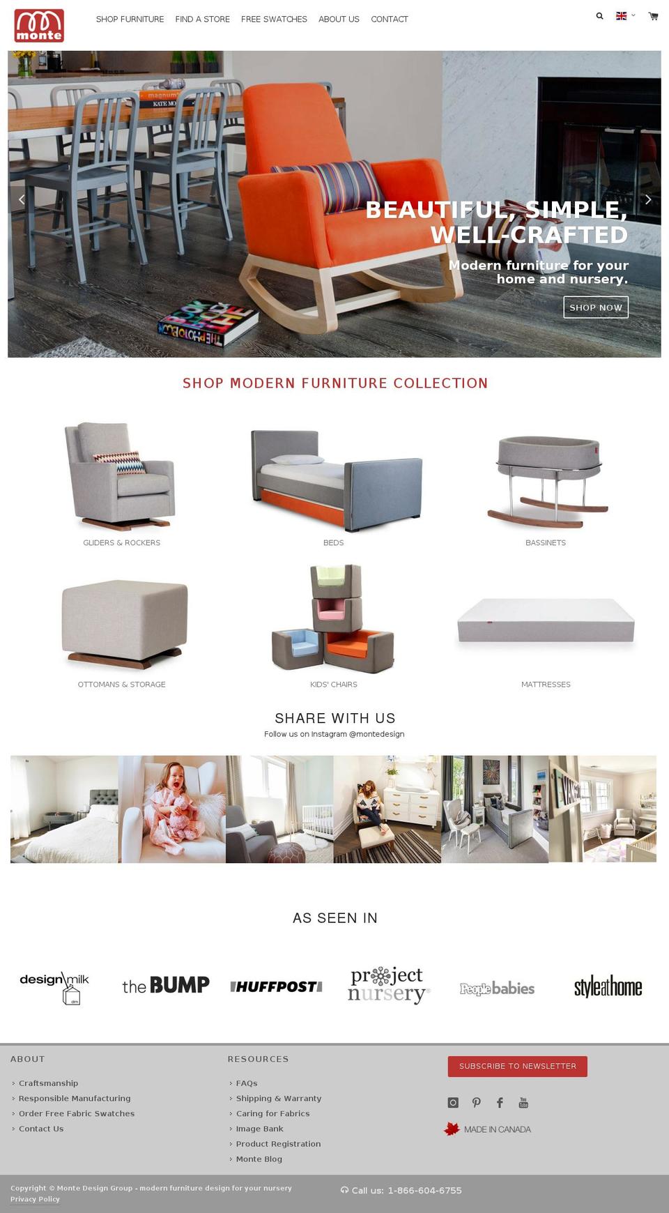 Monte Theme - checkout edit Shopify theme site example montedesignuk.com