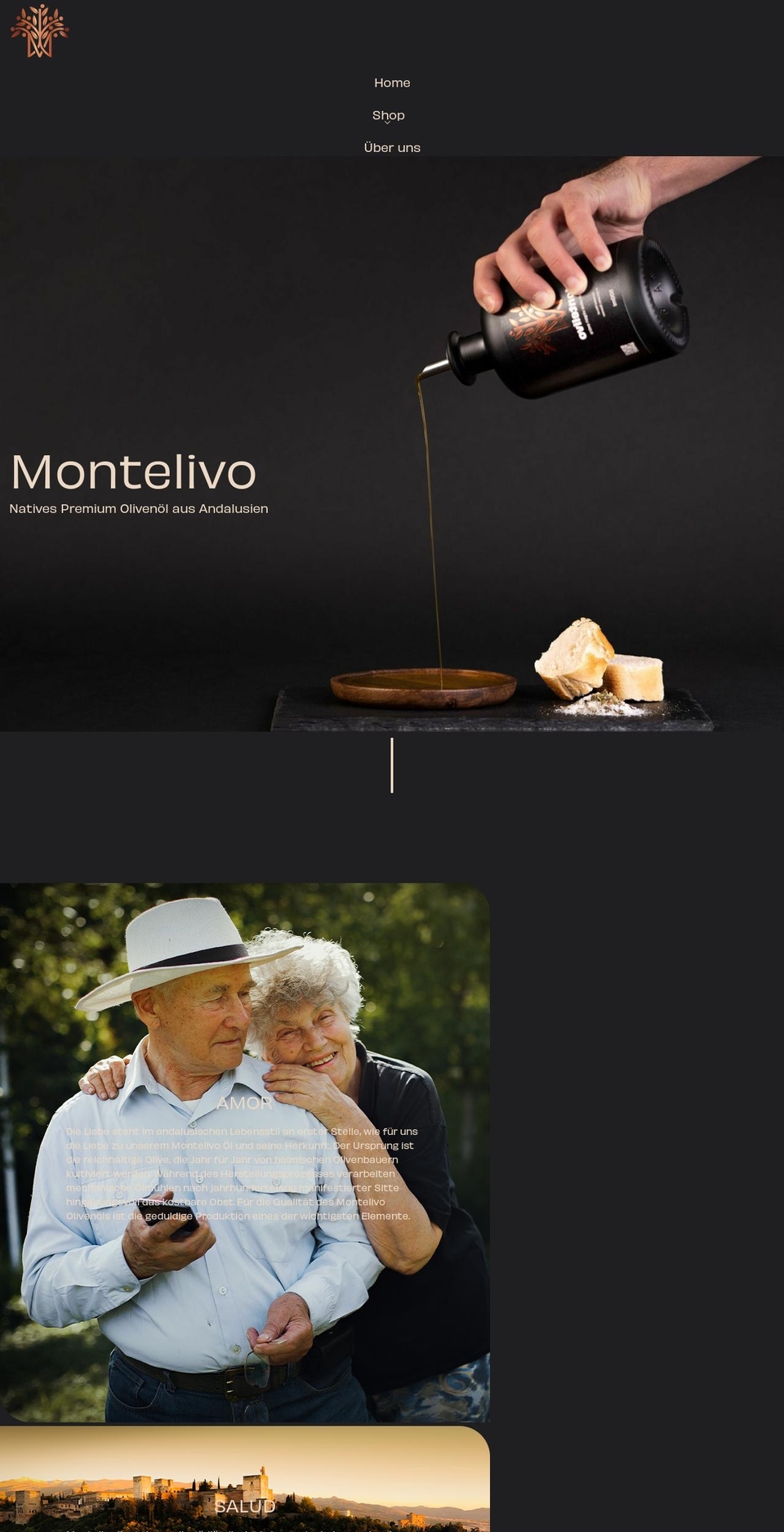 montelivo.com shopify website screenshot