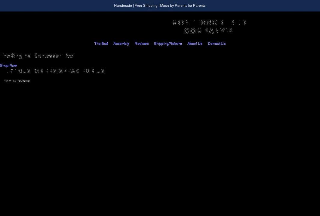 montessoribed.com shopify website screenshot