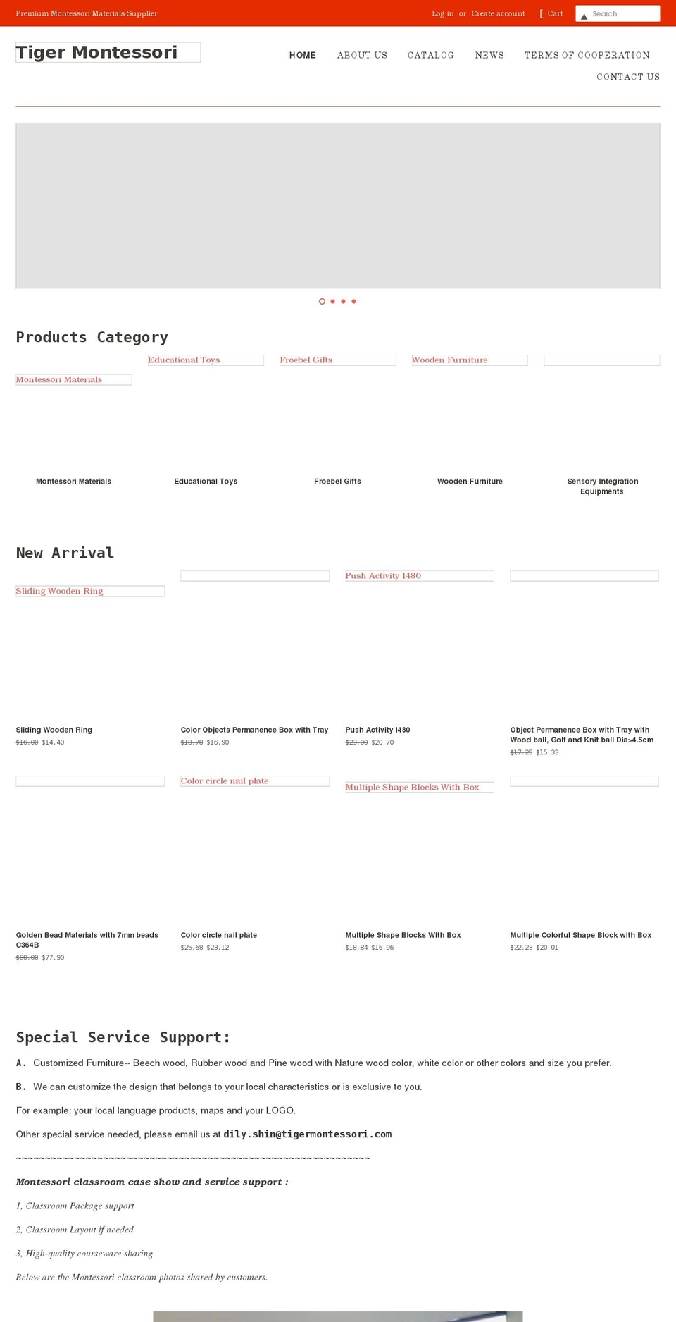 montessoritoy.shop shopify website screenshot