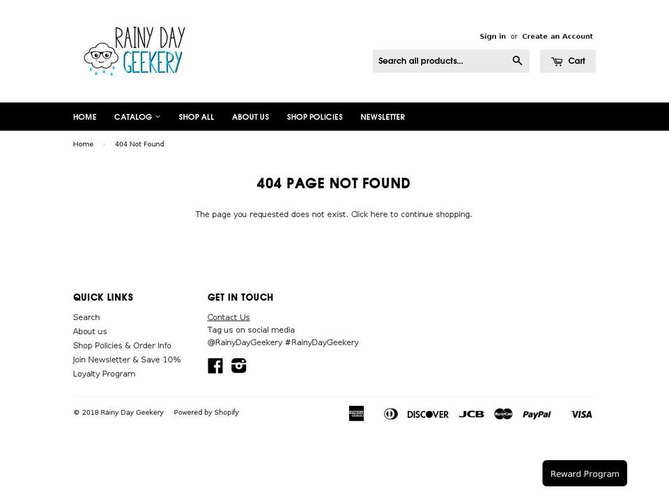 monthlymysterymugs.com shopify website screenshot