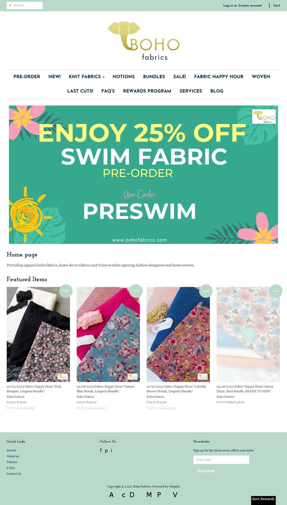 monthlystitch.com — Shopify storefront screenshot