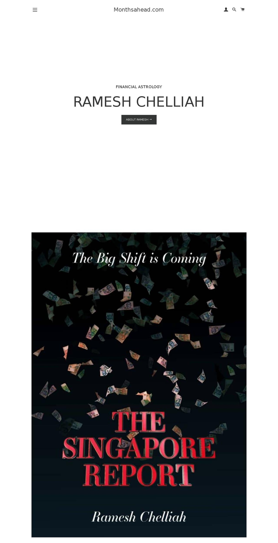 monthsahead.com — Shopify storefront screenshot