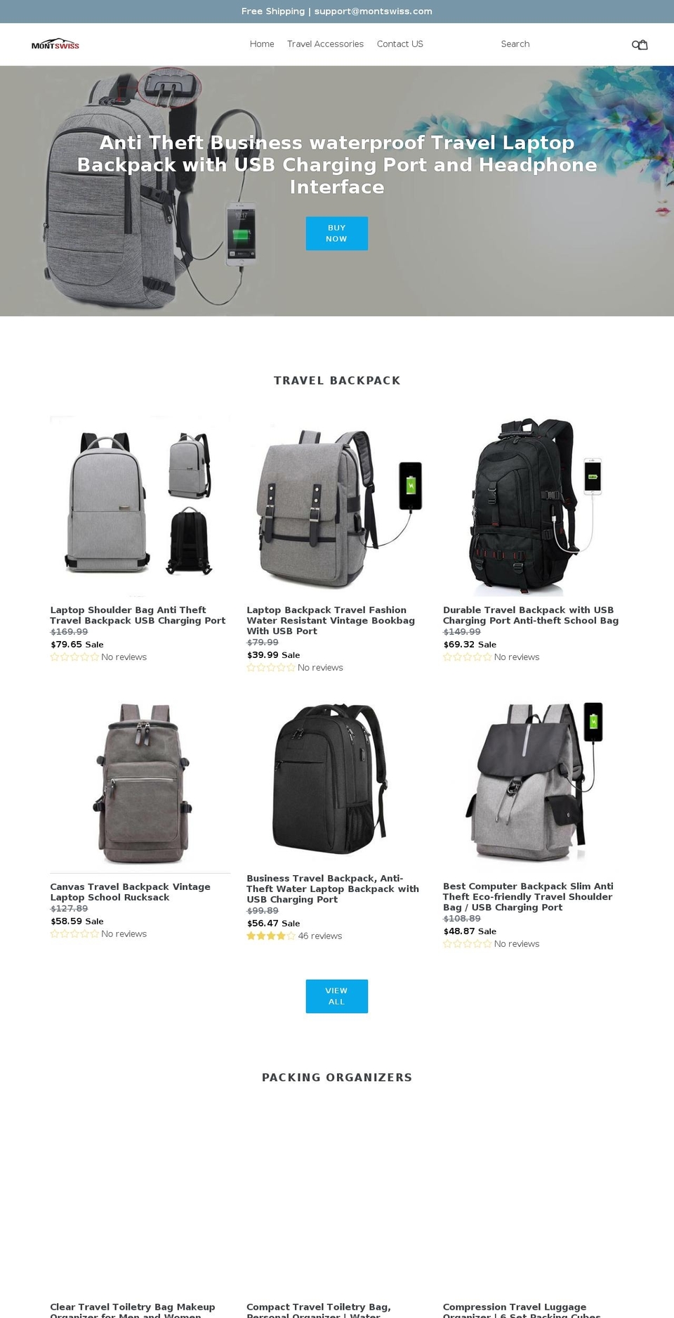 montswiss.com shopify website screenshot