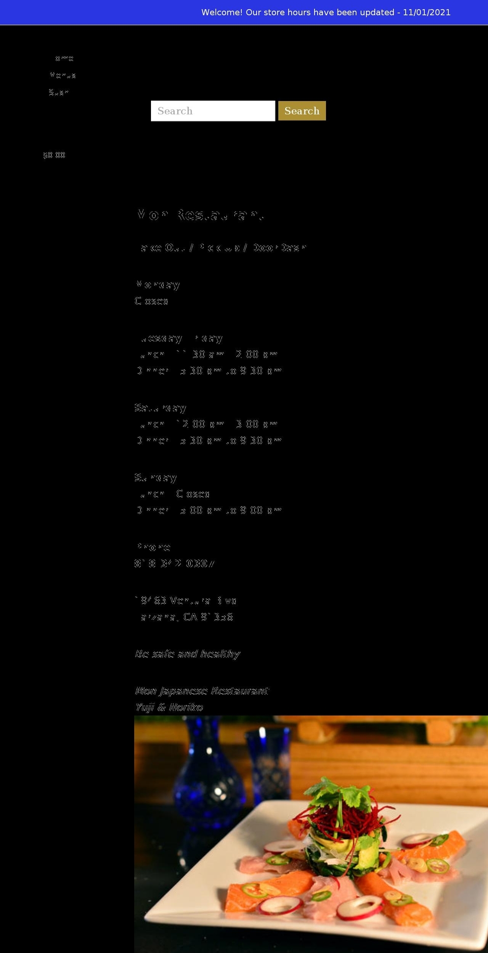 monyuji.myshopify.com shopify website screenshot