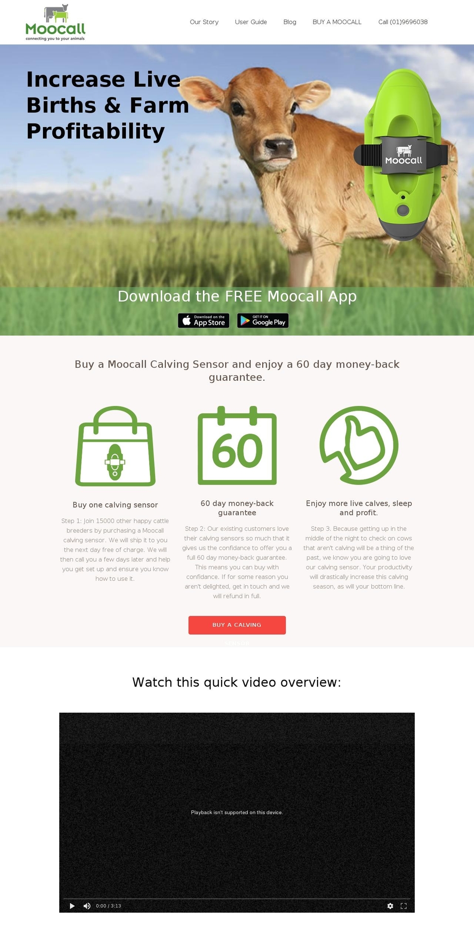 moocall-eu Shopify theme site example moo-call.com