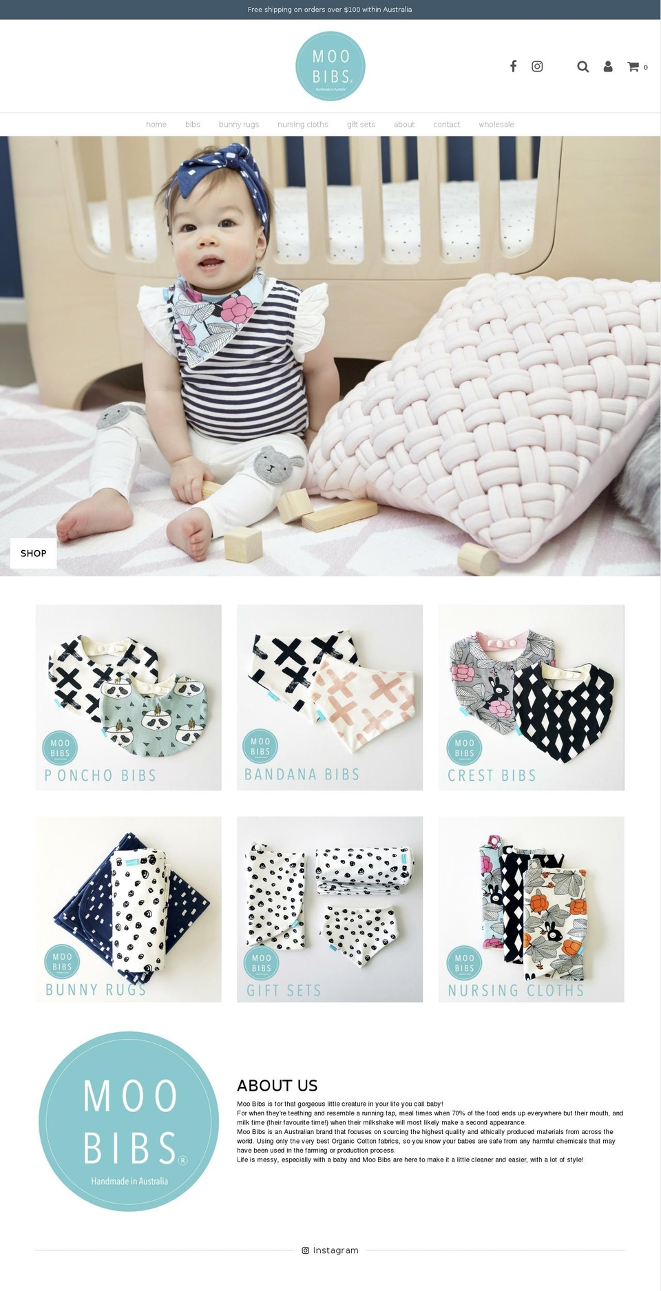 moobibs.com — Shopify storefront screenshot