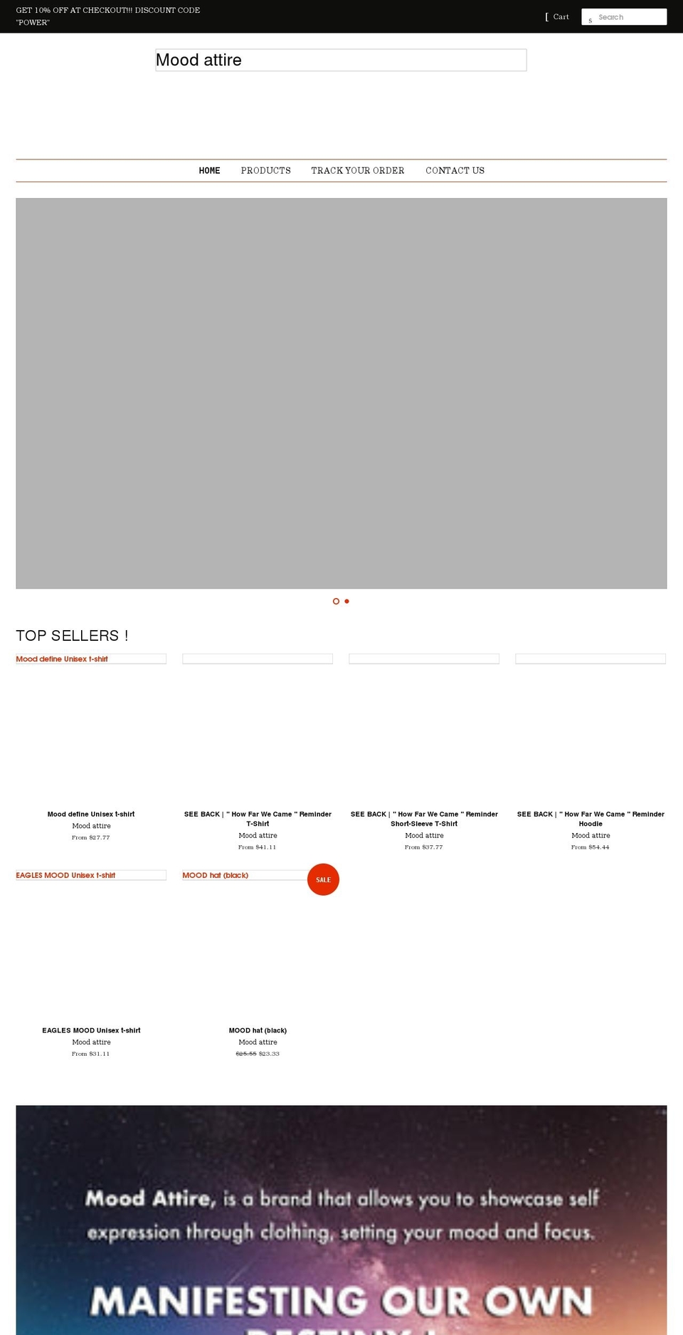 moodattire.shop shopify website screenshot