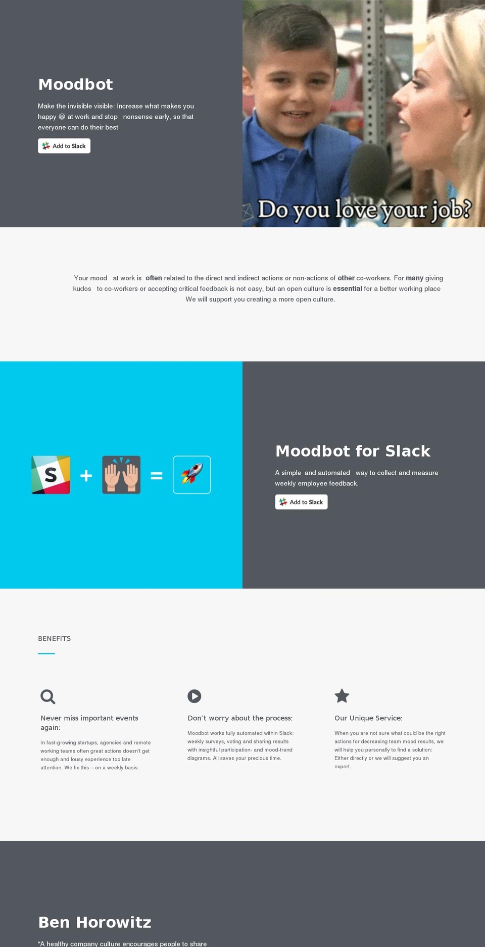 moodbot.io shopify website screenshot