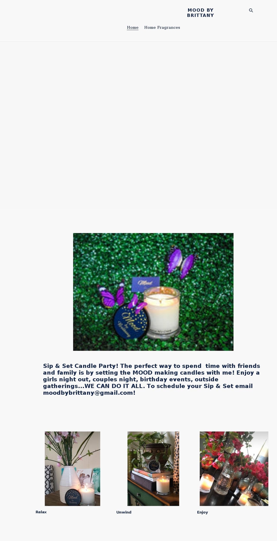 moodbyb.com shopify website screenshot