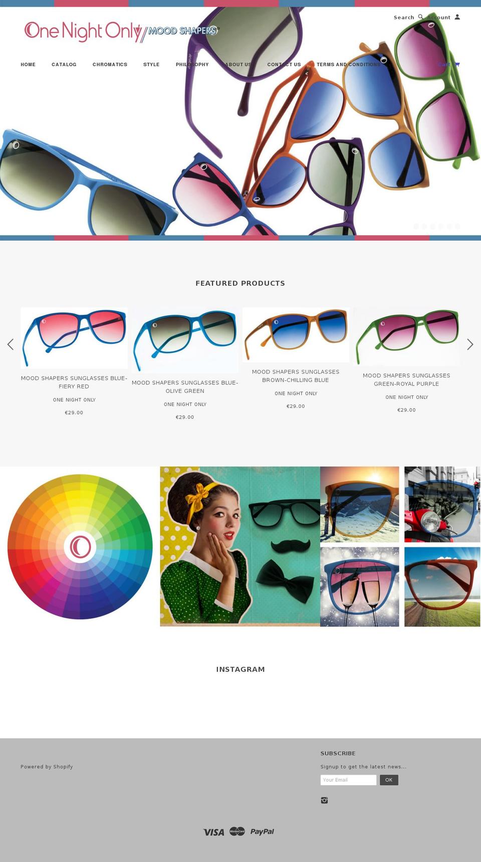 moodglasses.info shopify website screenshot