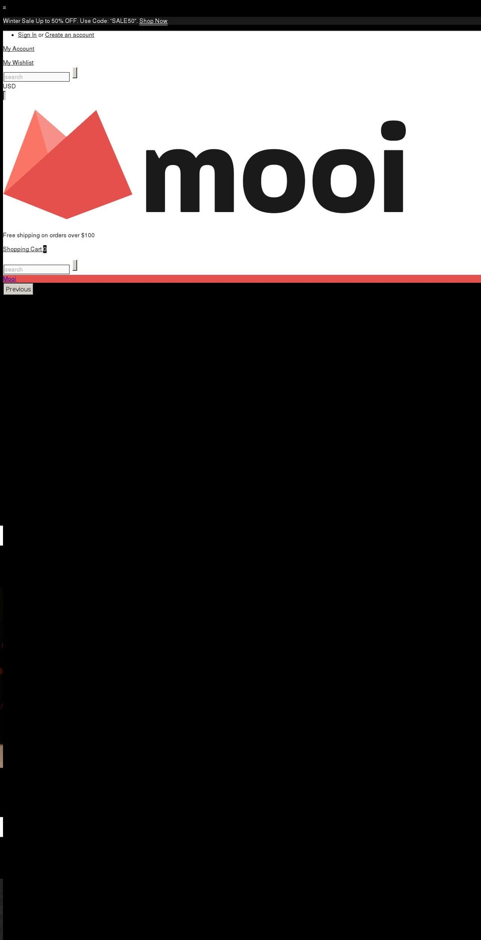 mooi-demo-1.myshopify.com shopify website screenshot