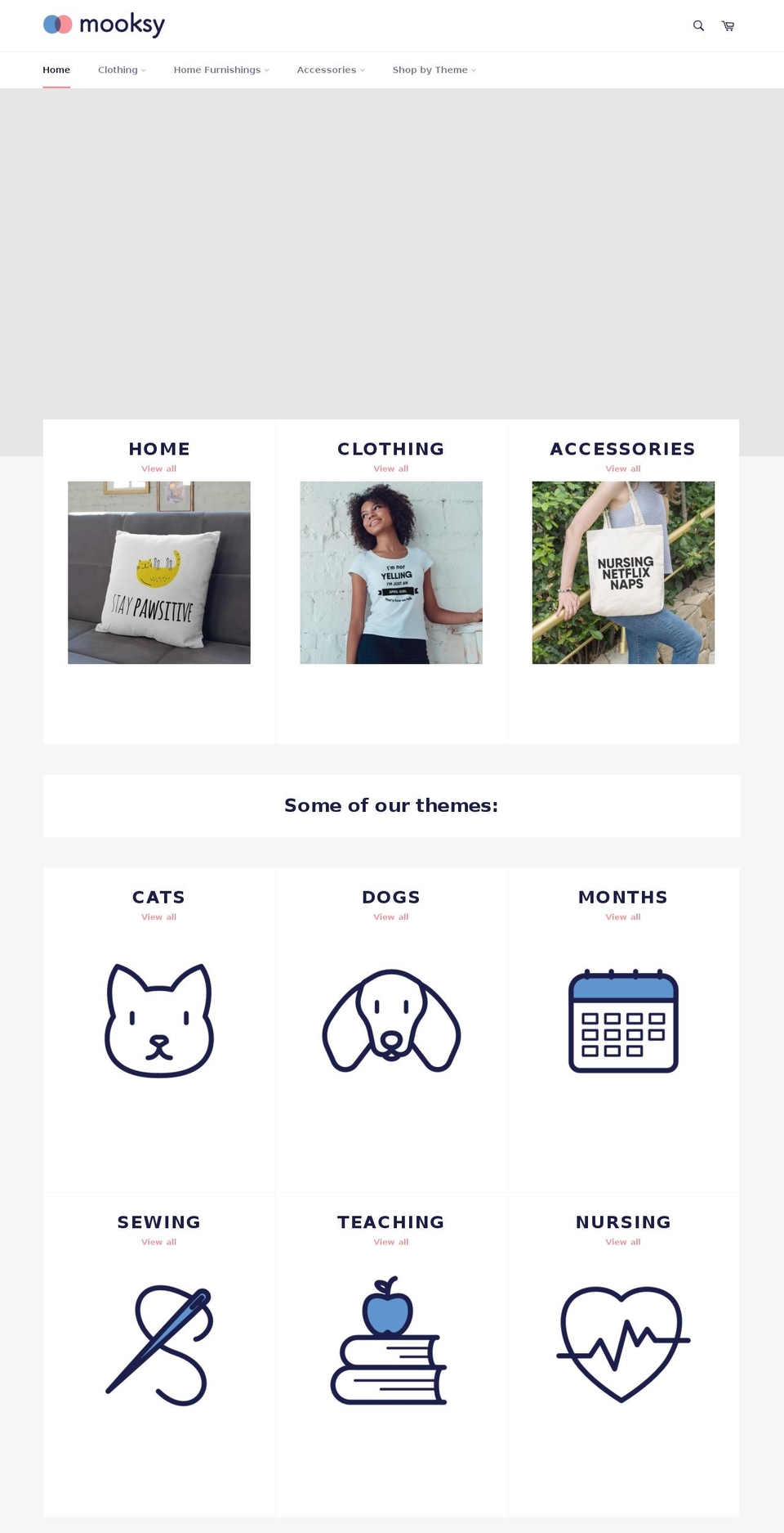 mooksy.com — Shopify storefront screenshot