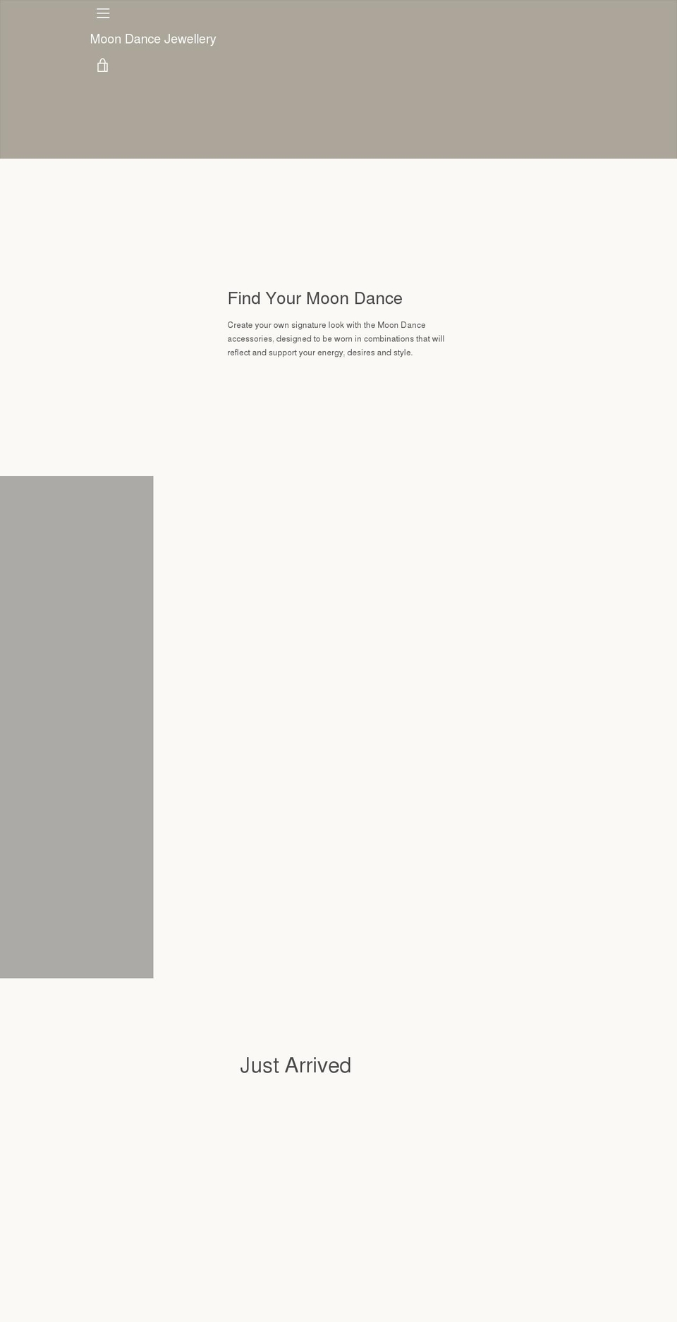 moon-dance.com shopify website screenshot