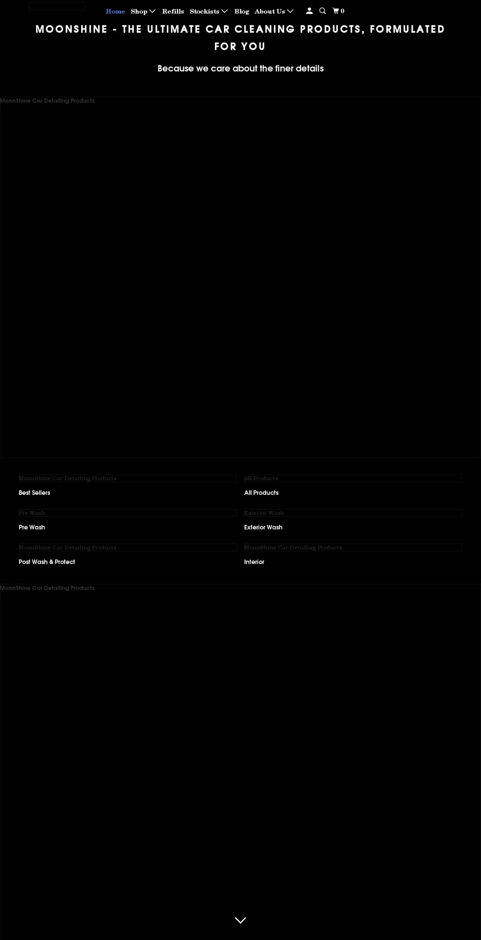 moon-shine.co.uk shopify website screenshot