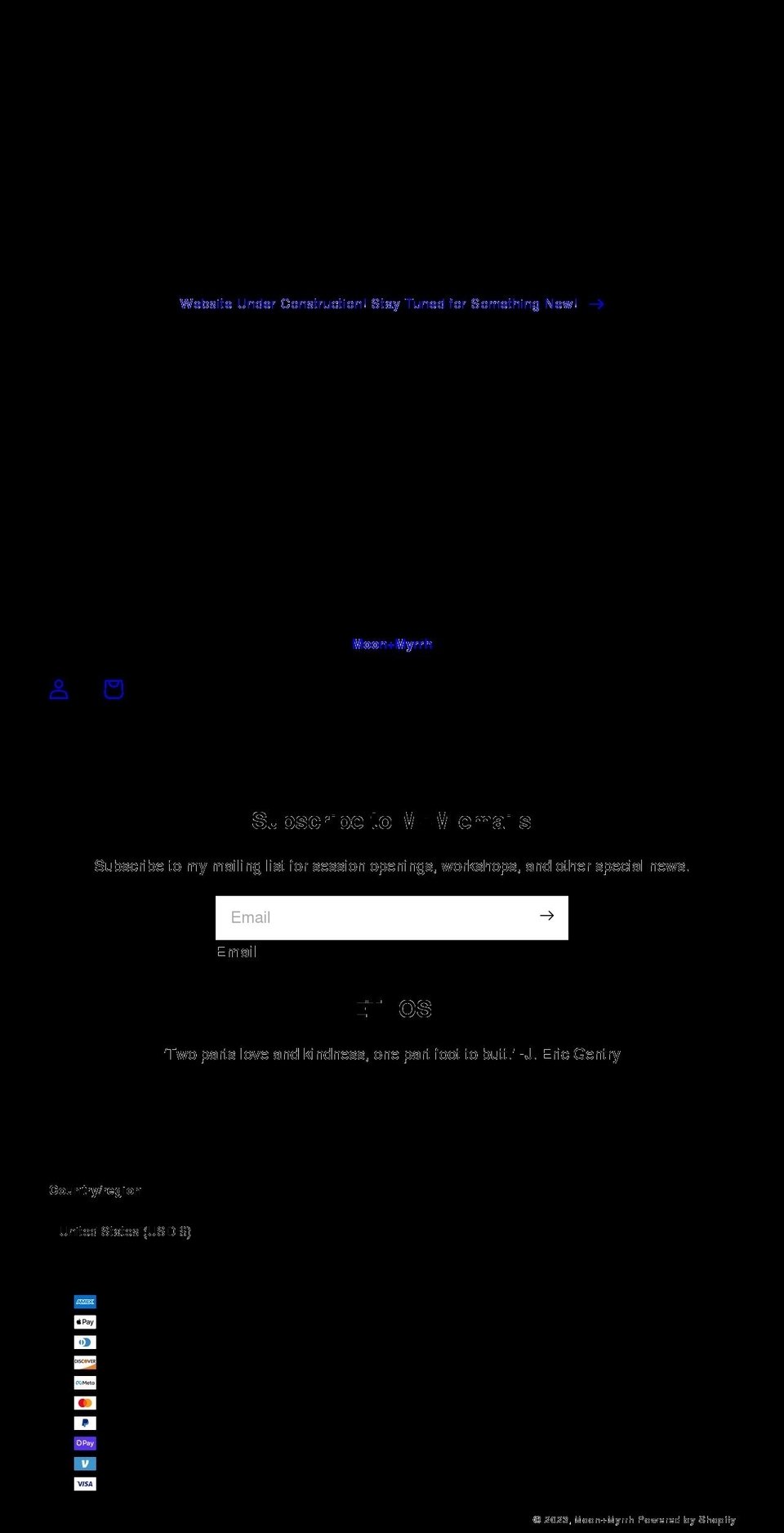 moonandmyrrh.com shopify website screenshot