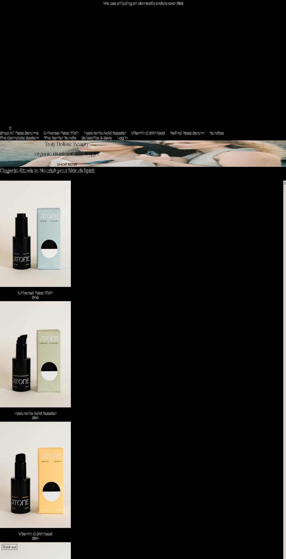 moonandrock.com — Shopify storefront screenshot