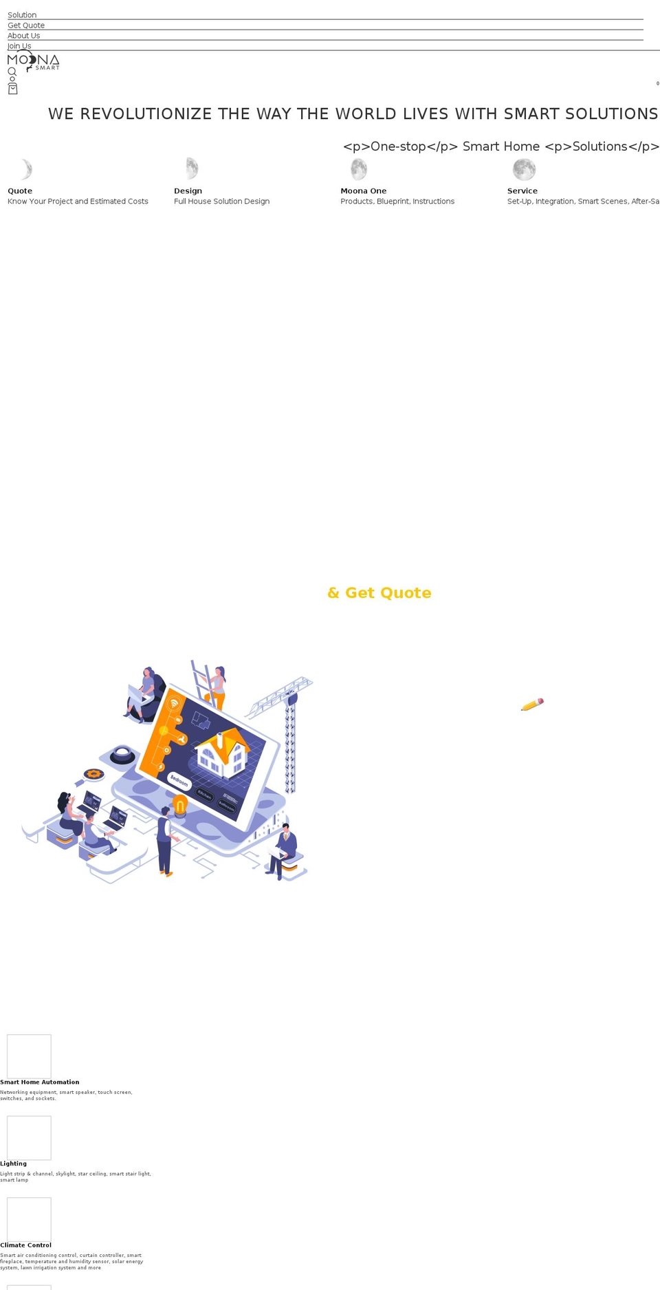 moonasmart.com shopify website screenshot