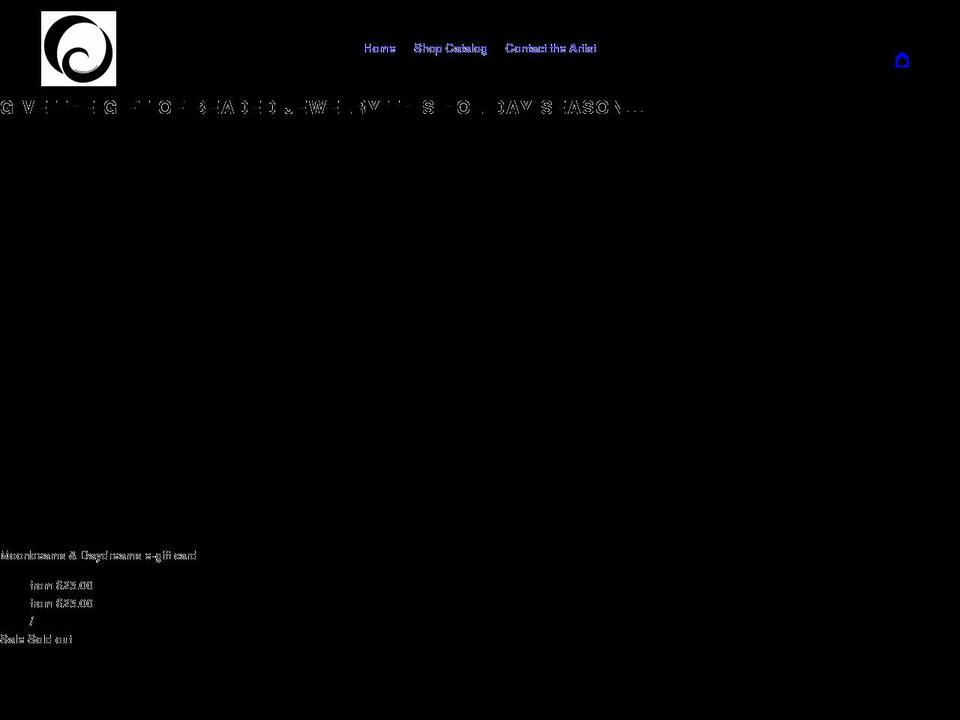 moonbeamdaydreams.com shopify website screenshot