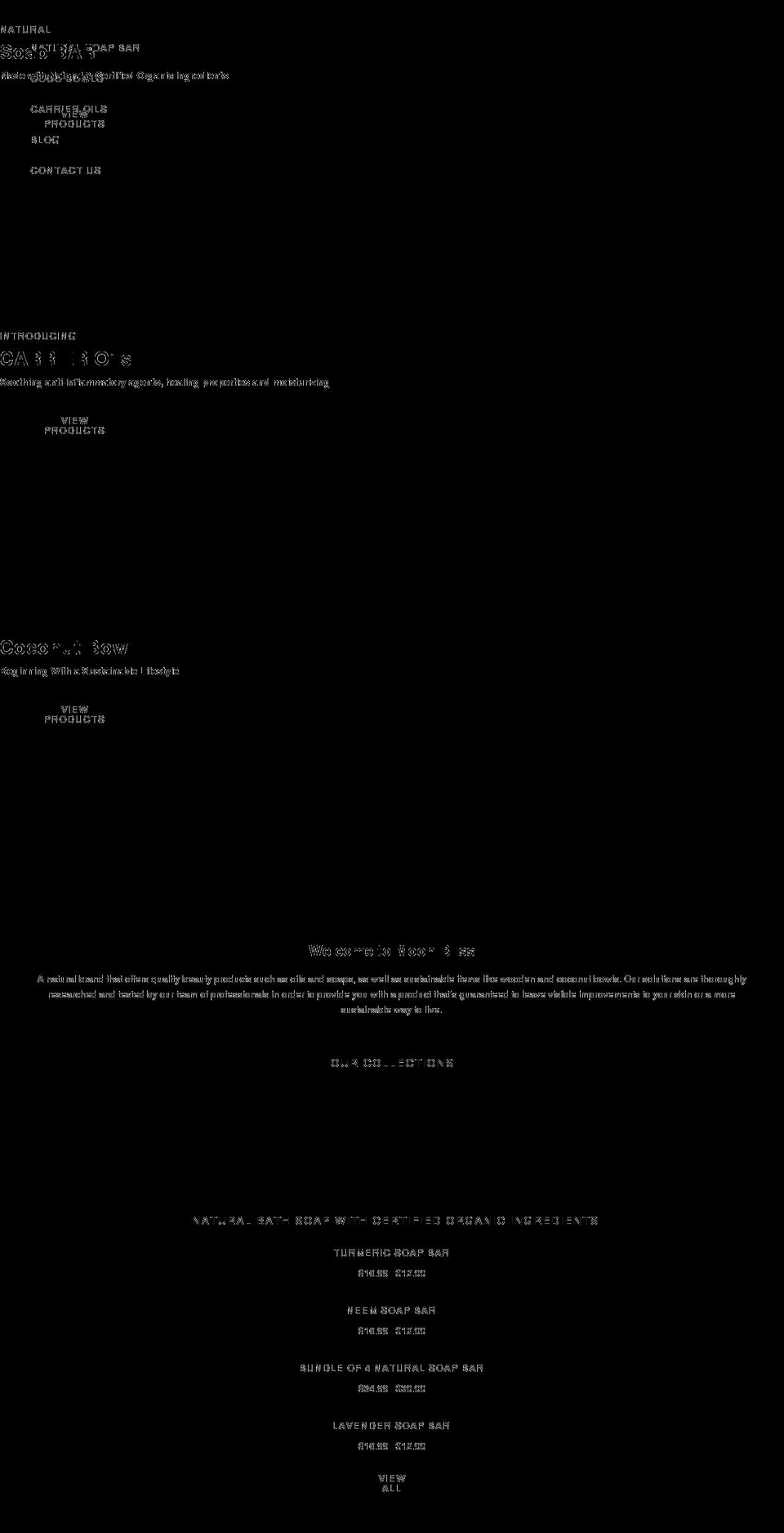 moonbliss.com shopify website screenshot