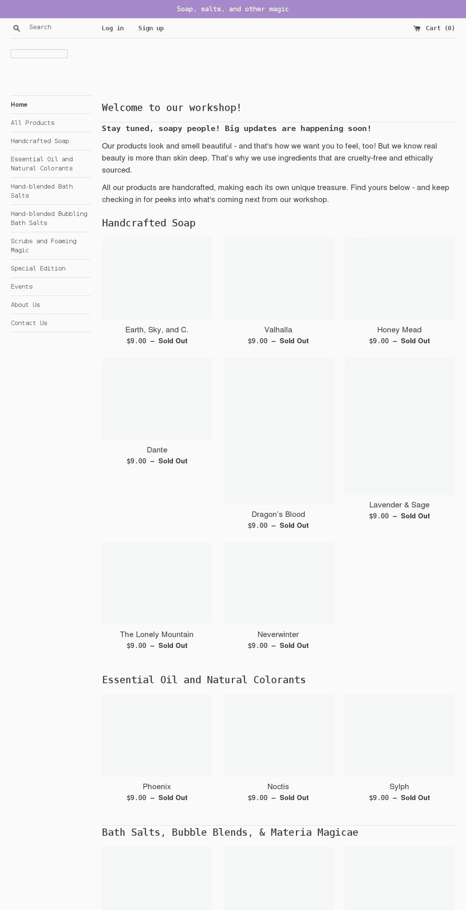 mooncatandmuse.com shopify website screenshot