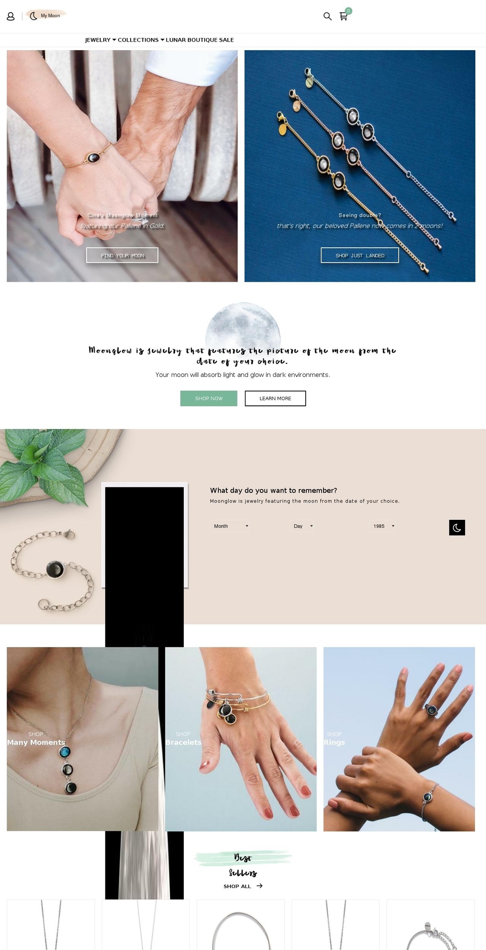 moonglow-wolfpoint work - LIVE Shopify theme site example moonglow-jewelry.myshopify.com