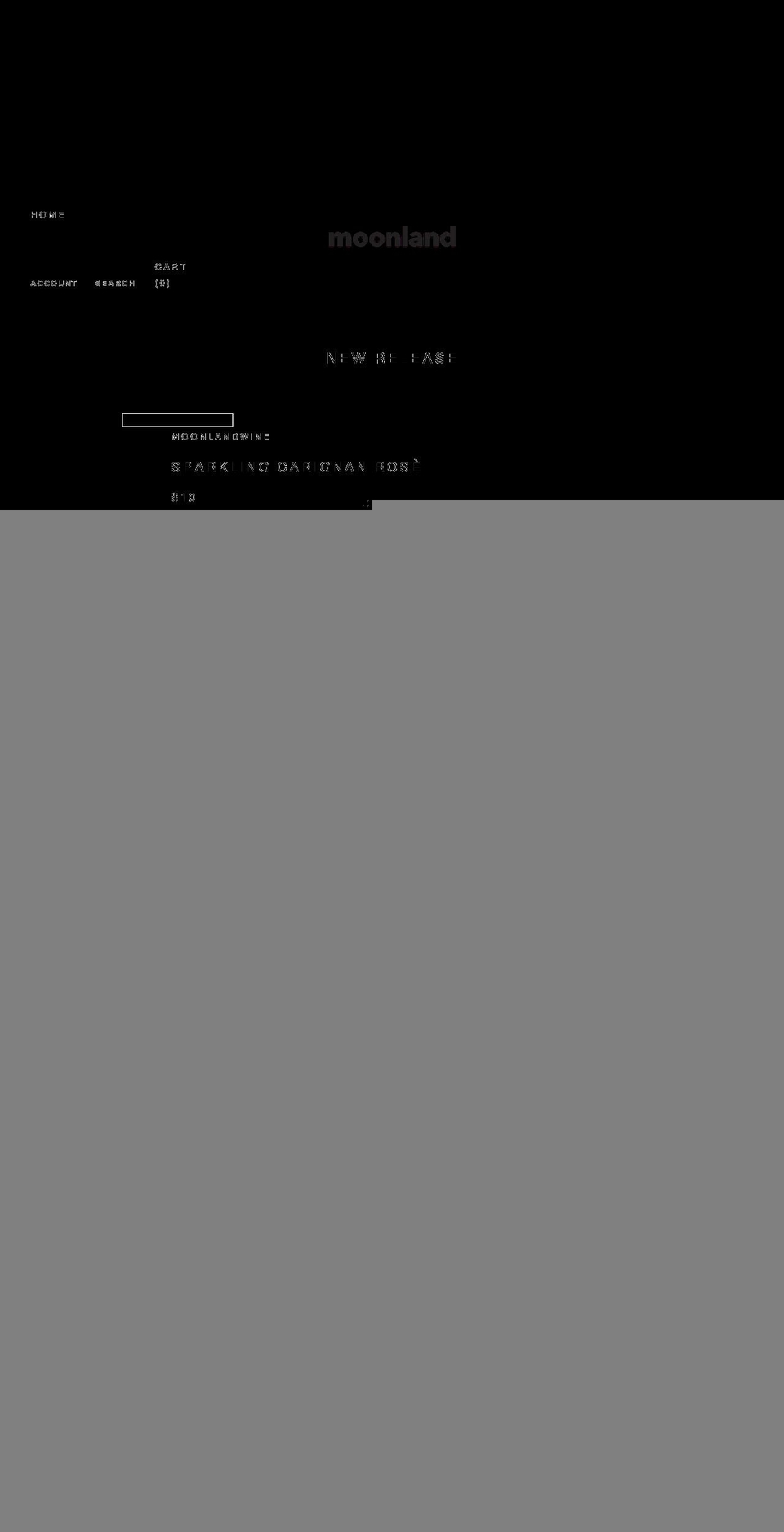 moonlandwine.com shopify website screenshot