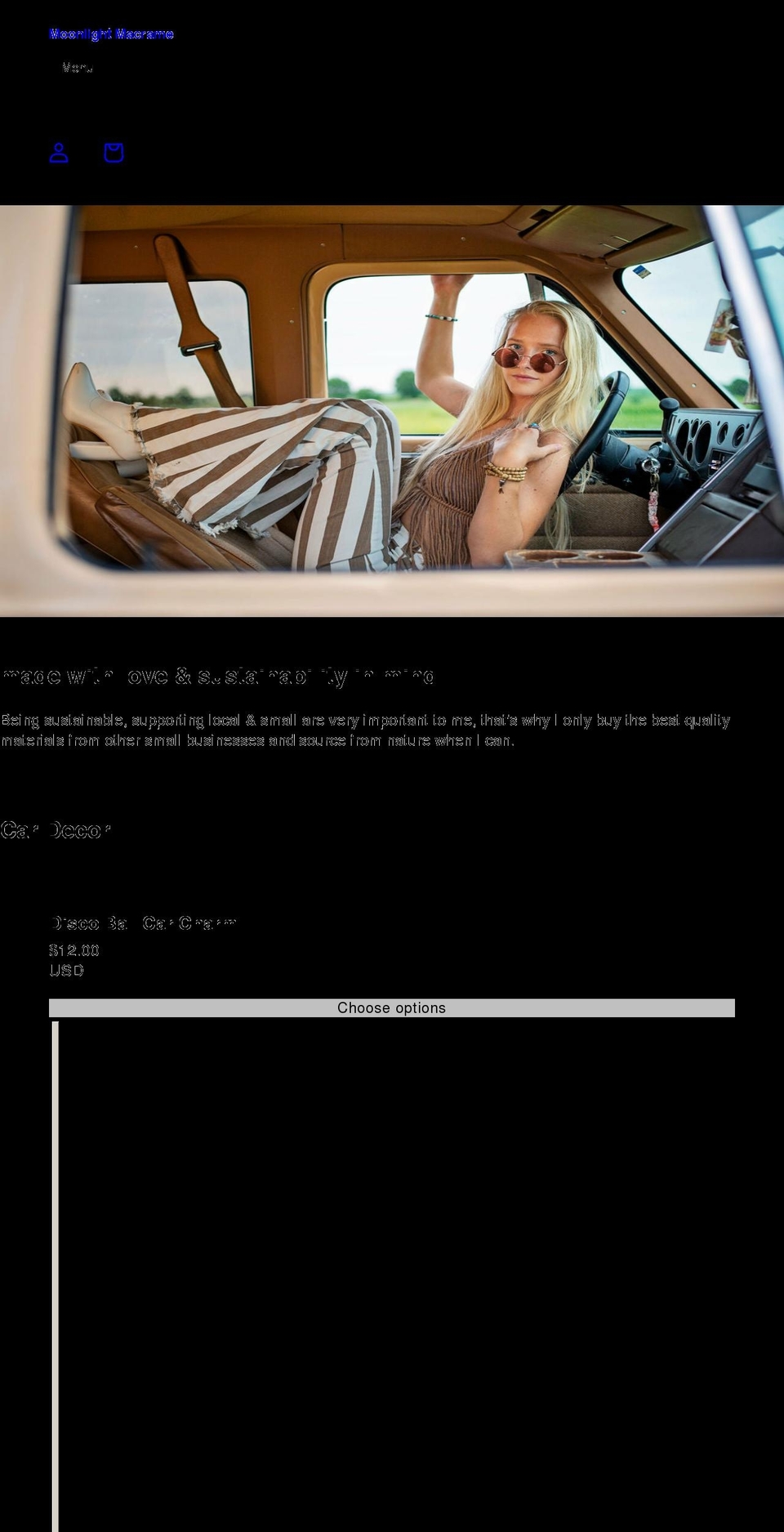 moonlight-macrame.myshopify.com shopify website screenshot