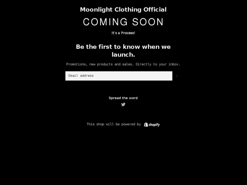 moonlightofficial.net shopify website screenshot