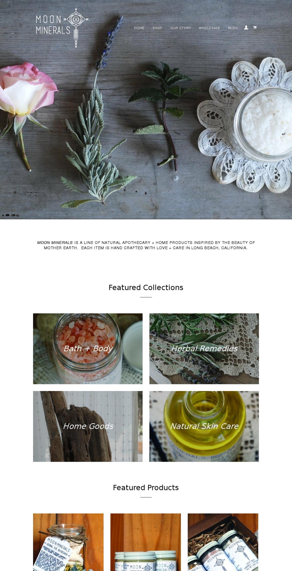moonmineralslb.com — Shopify storefront screenshot