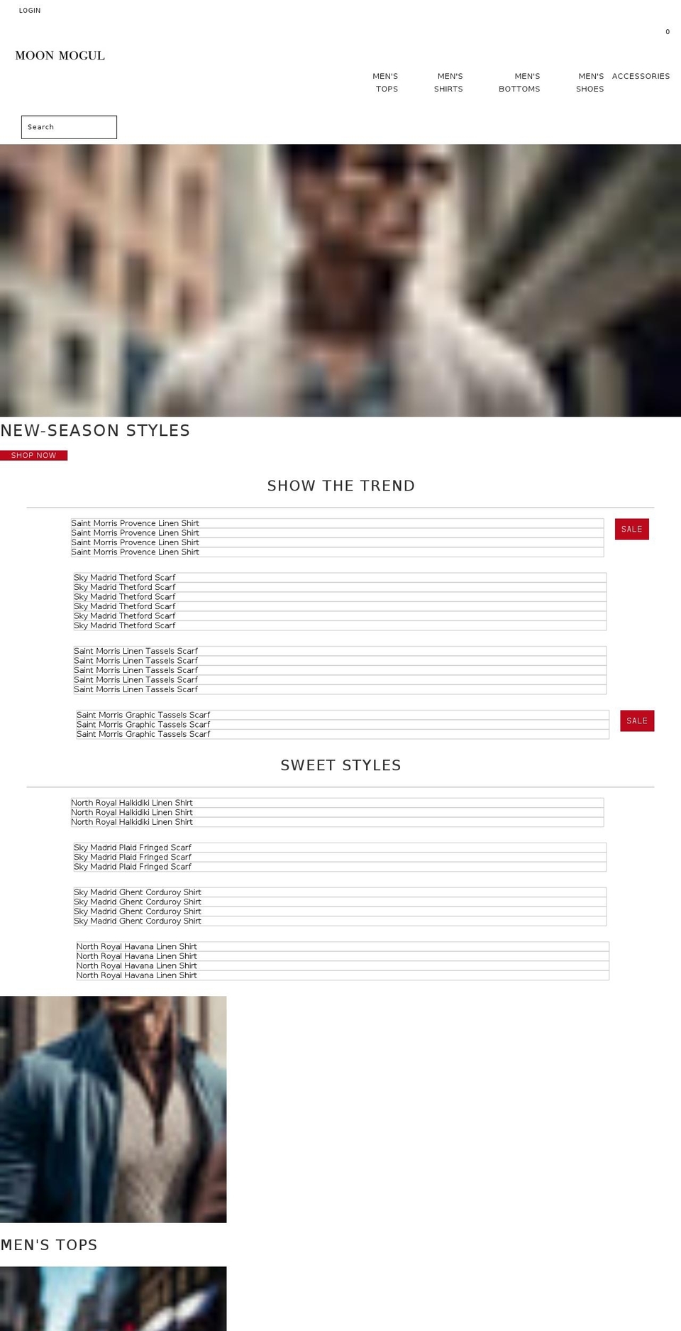 moonmogul.com shopify website screenshot