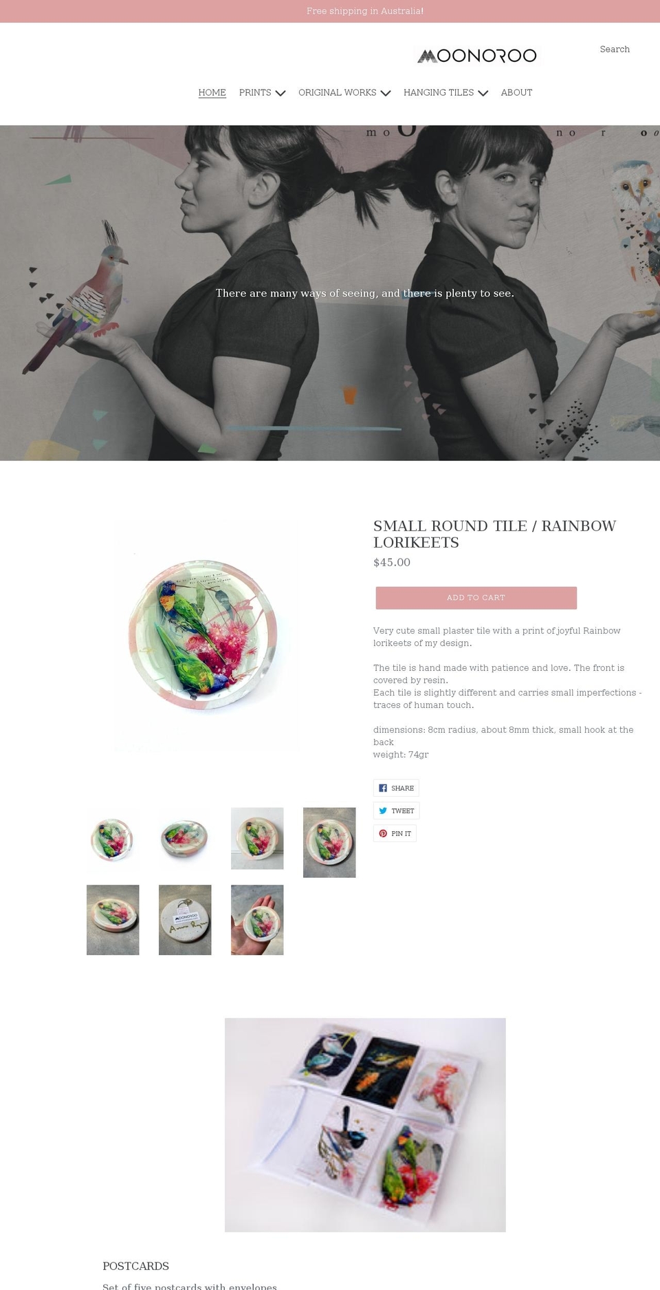 moonoroo.com shopify website screenshot