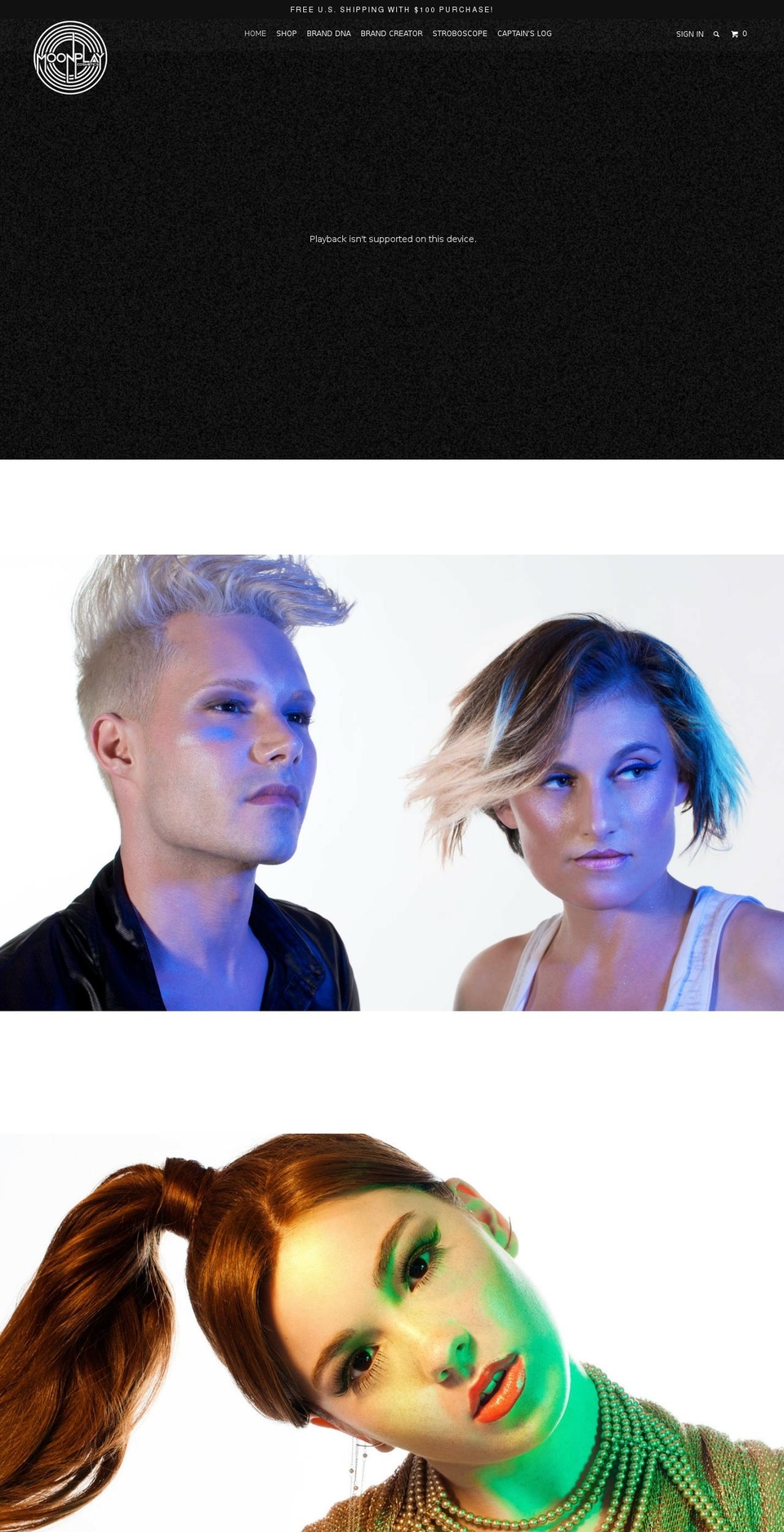 moonplaycosmetics.com shopify website screenshot