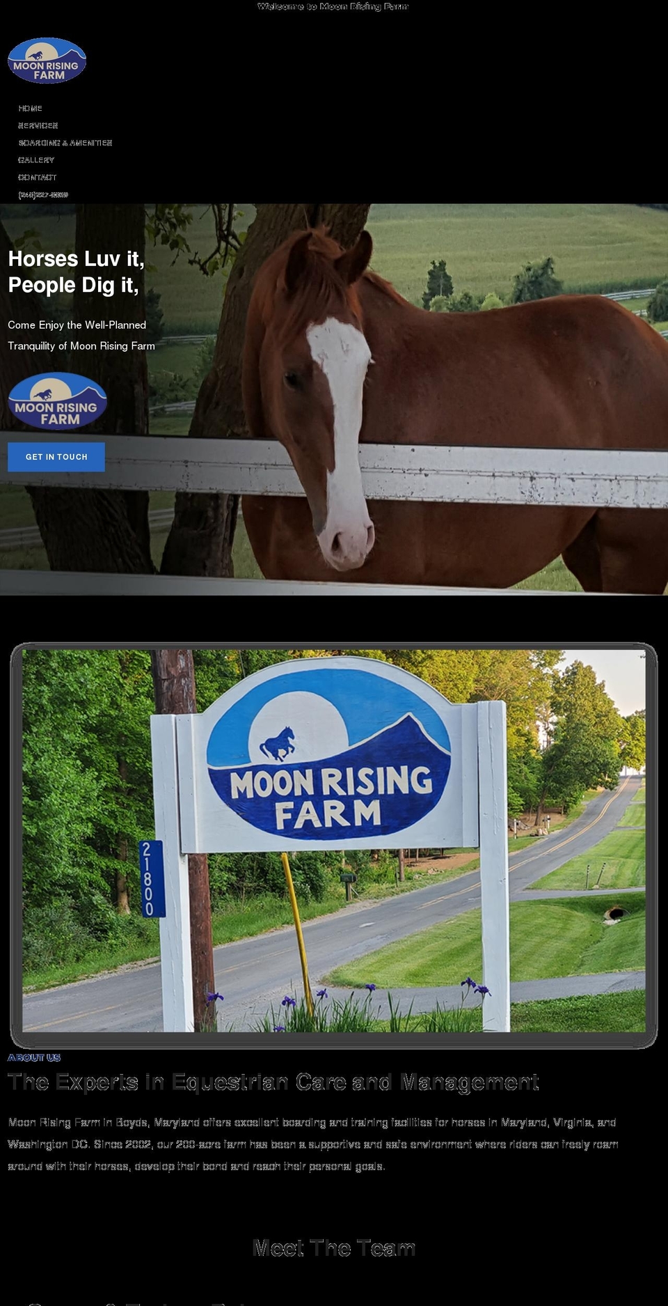 moonrisingfarm.net shopify website screenshot