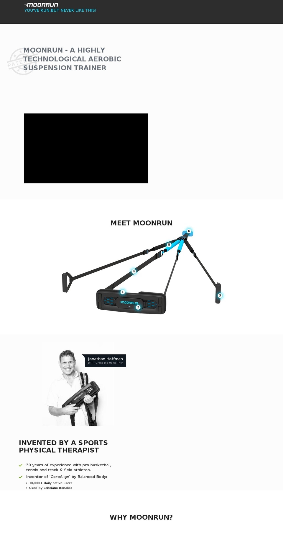 moonrun.com shopify website screenshot